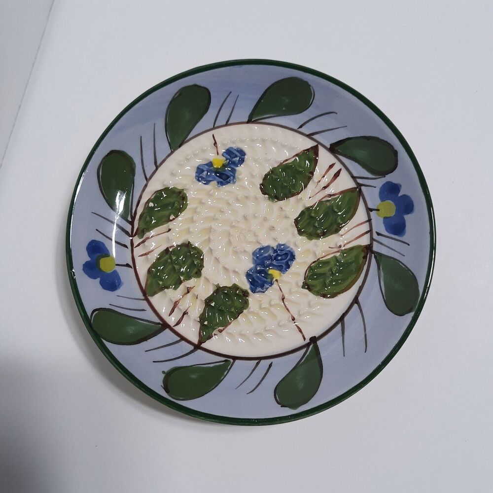 Fine French Garlic Grater Antique 300 Collectable cheese grater blue green - Picture 3 of 4